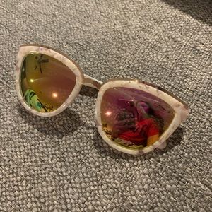 Diff Rose Sunglasses